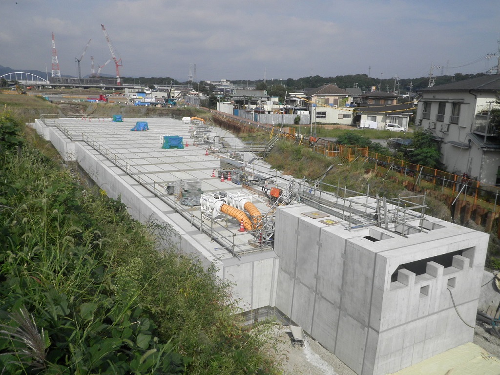 相模原市当麻宿地区土地区画整理を開きます。